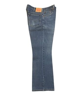 Levi’s 517 Men’s Boot Cut Denim Blue, Size 38X32 Starched 2010ish
